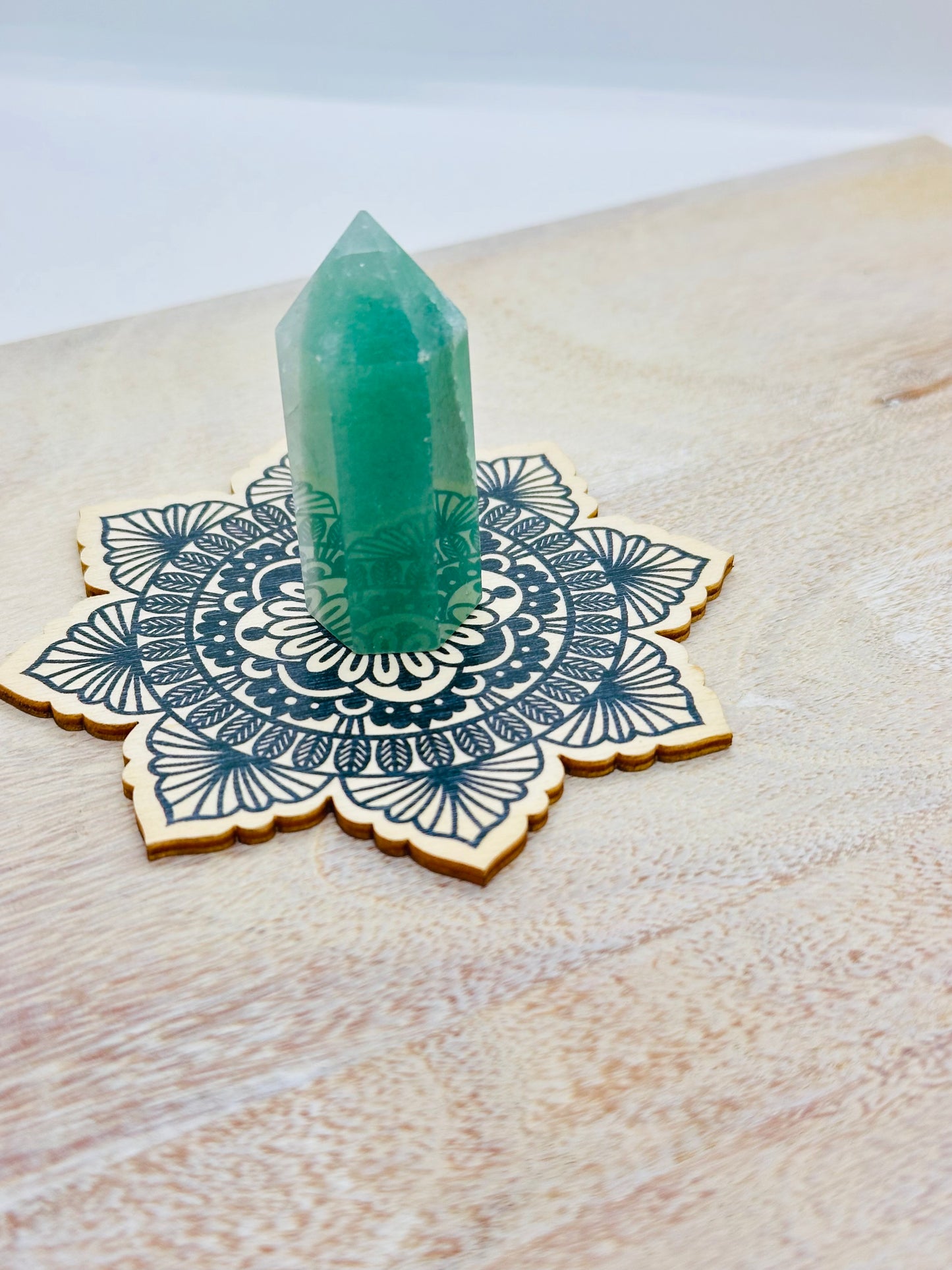 Crystal Holder wooden