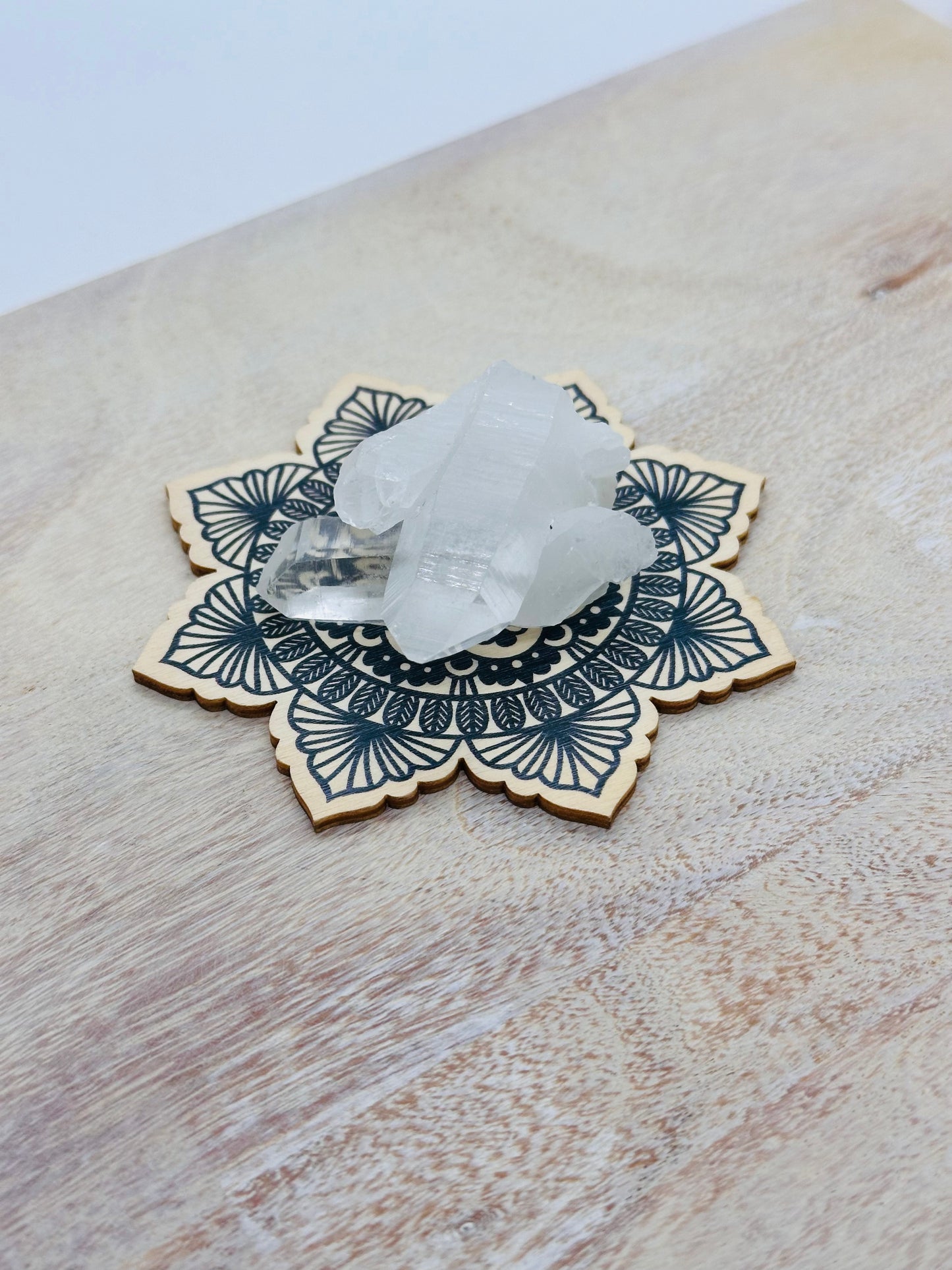 Crystal Holder wooden