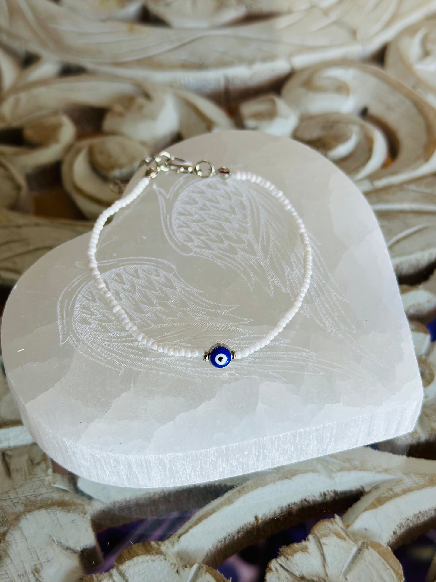 Evil Eye Bead Bracelet