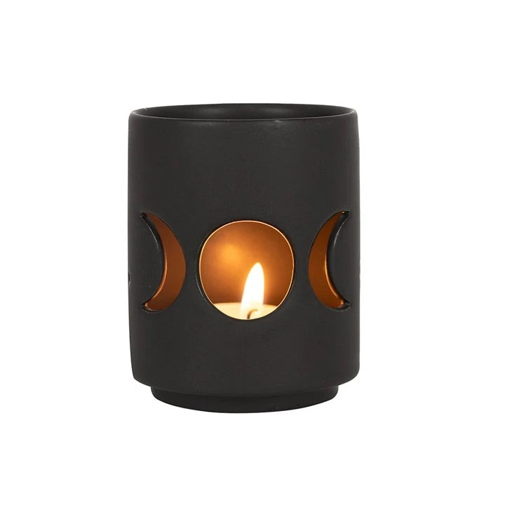 Triple Moon Tea Light Holder