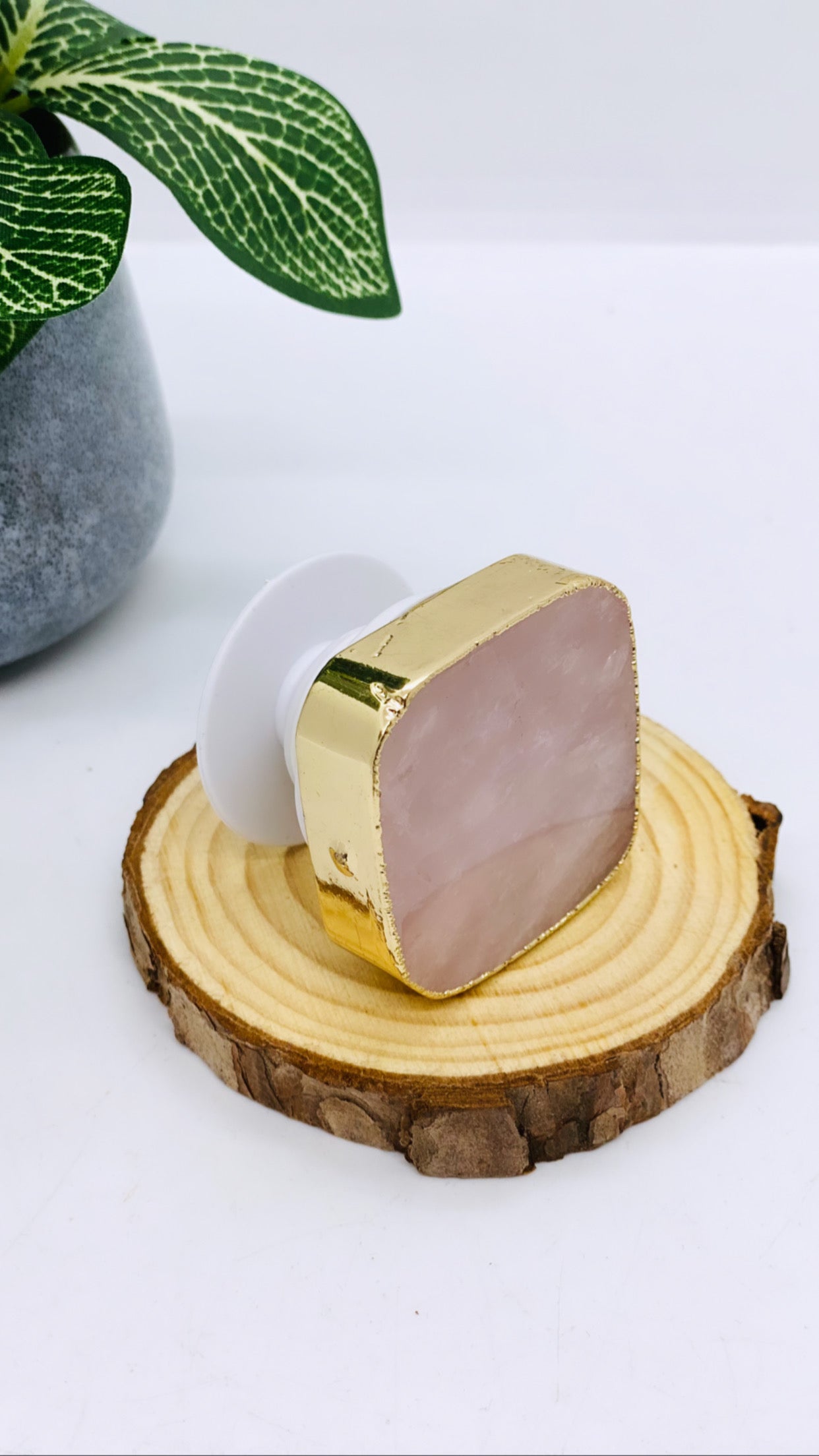 Rose Quartz Pop-socket