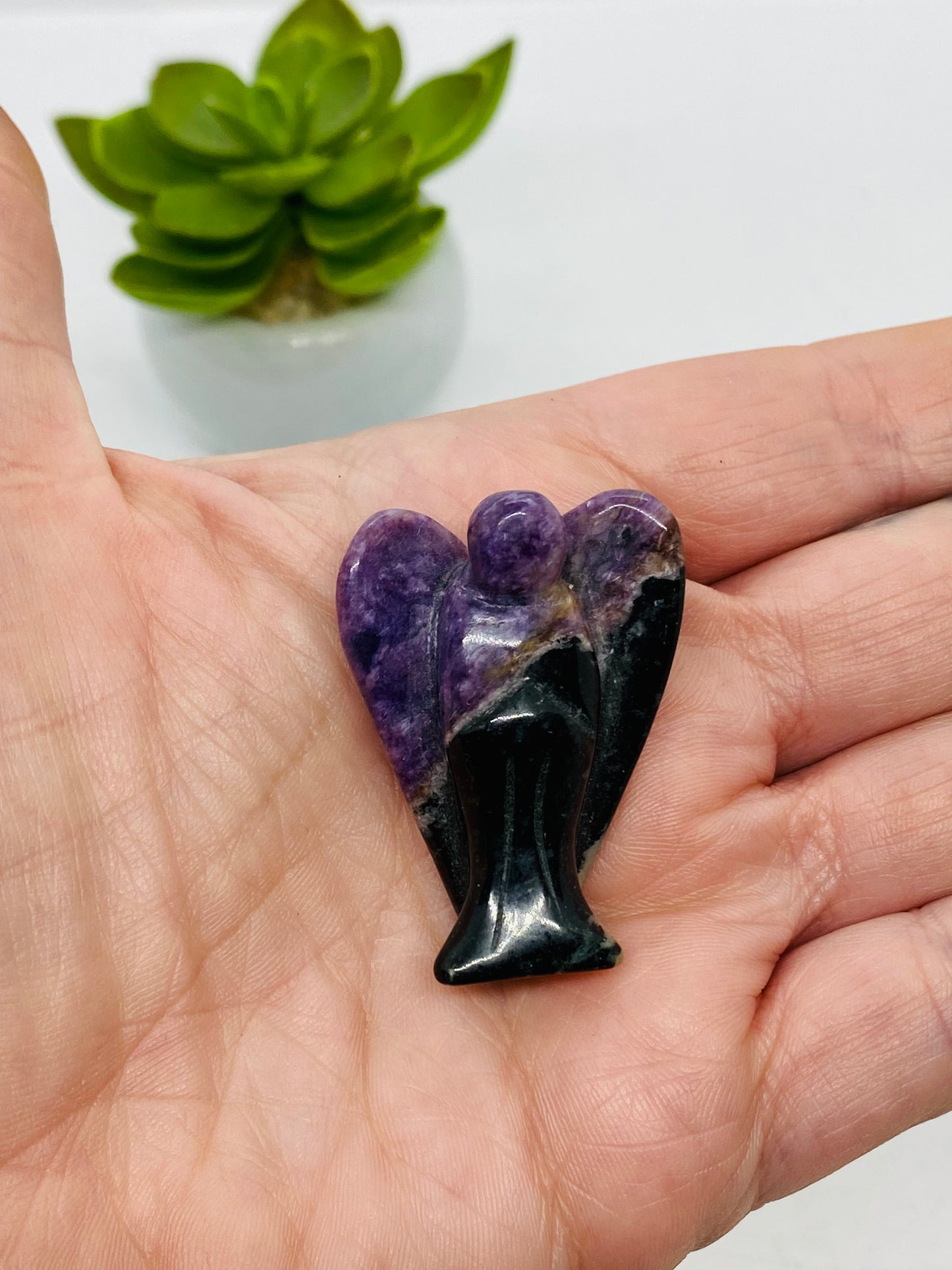 Charoite Angel