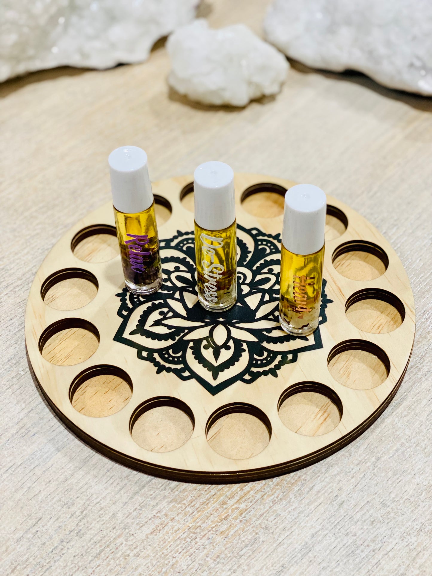 Essential oil / crystal holder #1