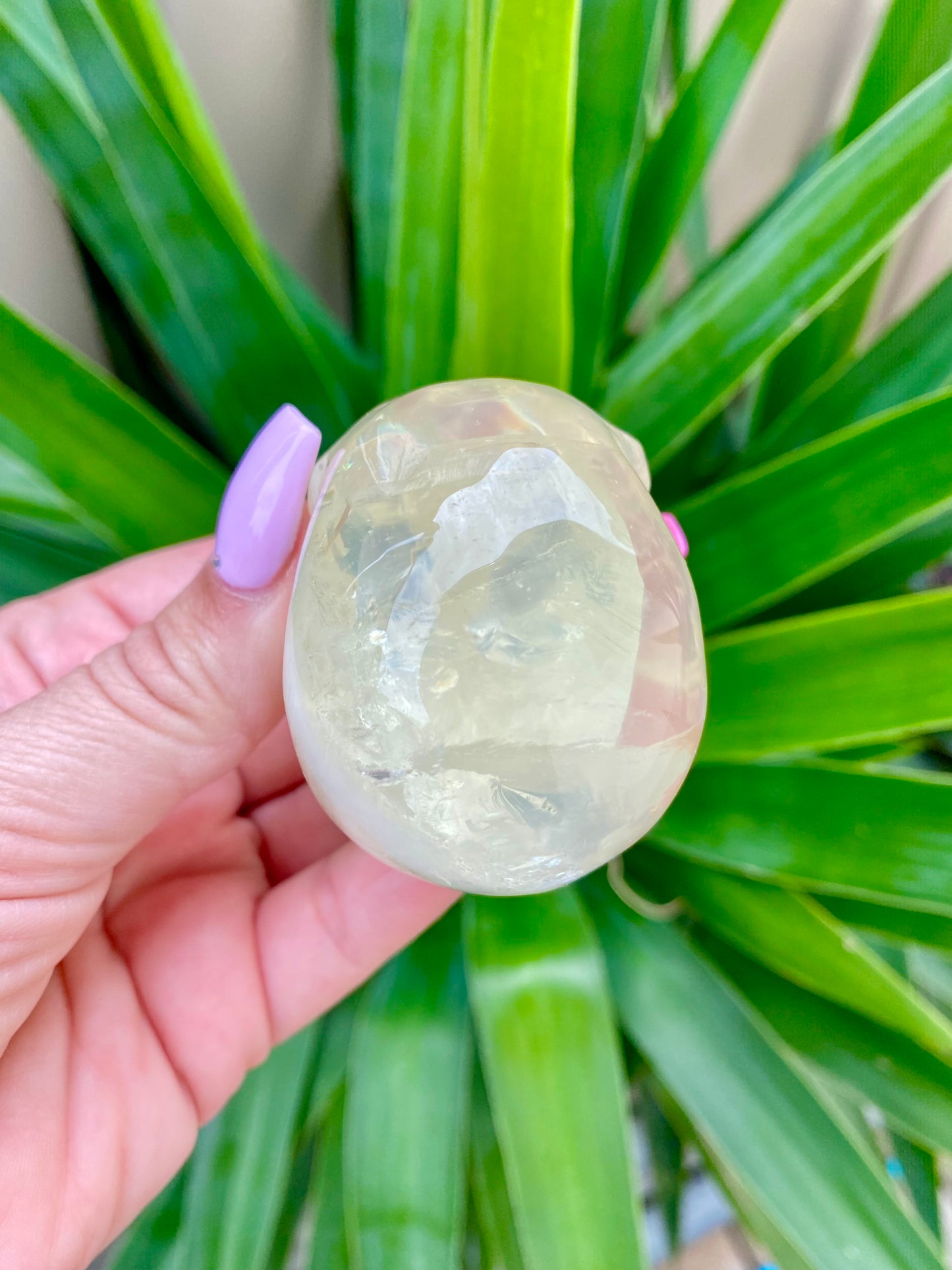 Citrine Skull