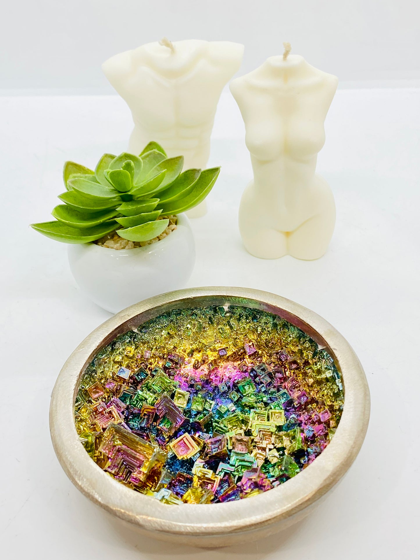 Bismuth Crystal Bowl