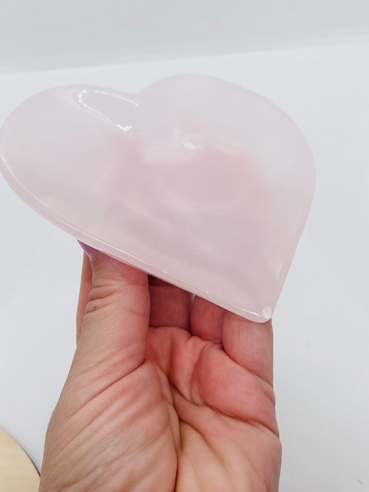 Pink Calcite Heary Bowl