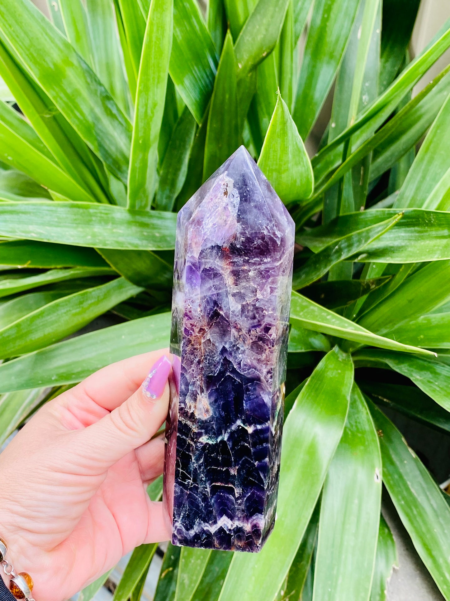 Chevron Amethyst Tower