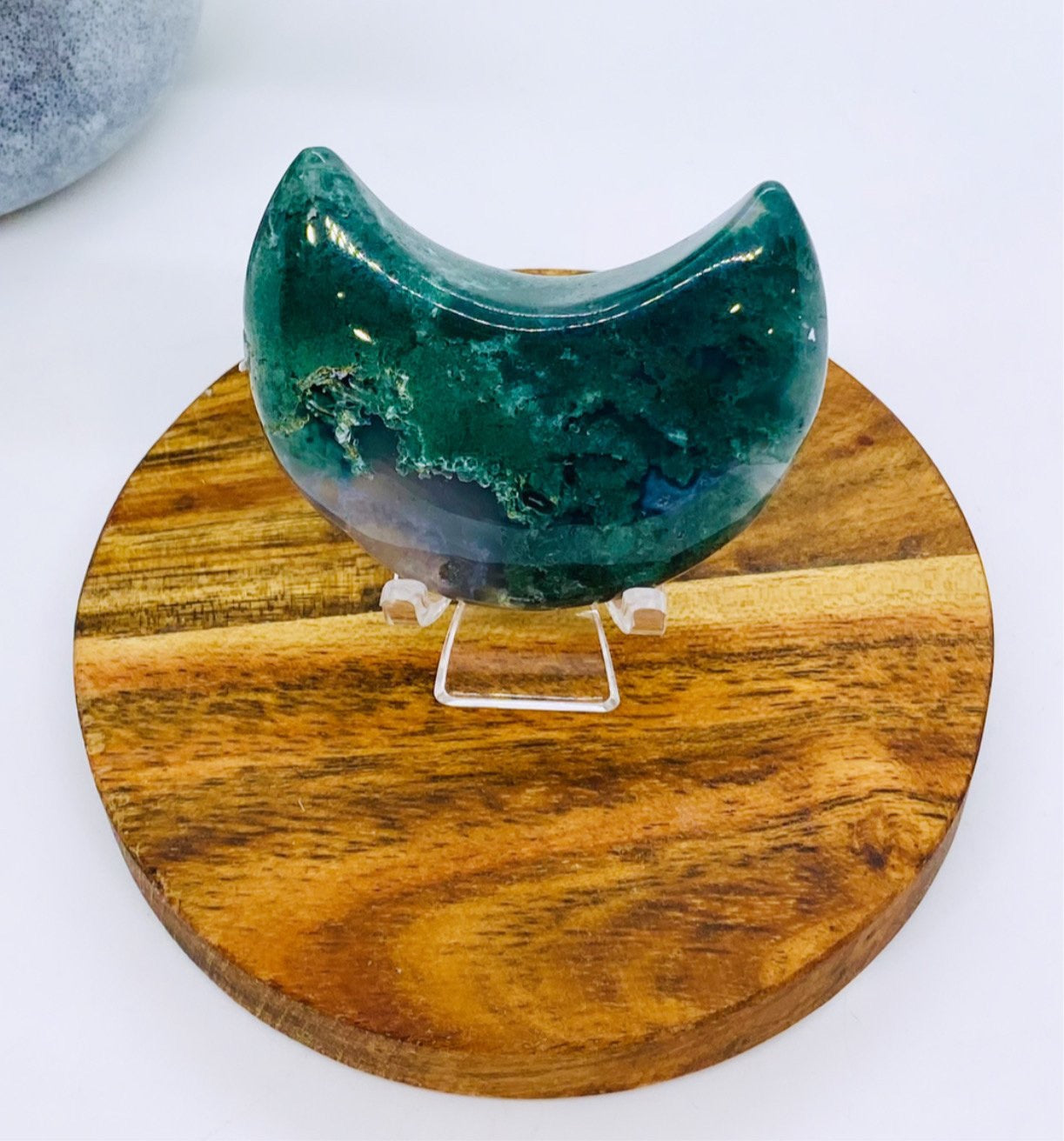 Moss Agate Moon
