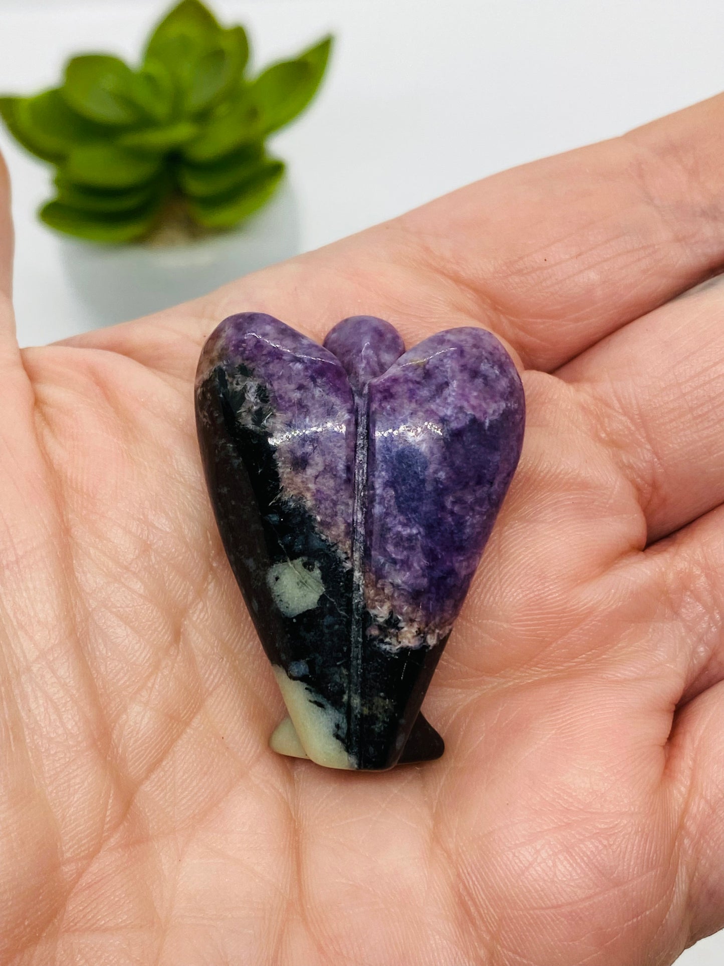 Charoite Angel