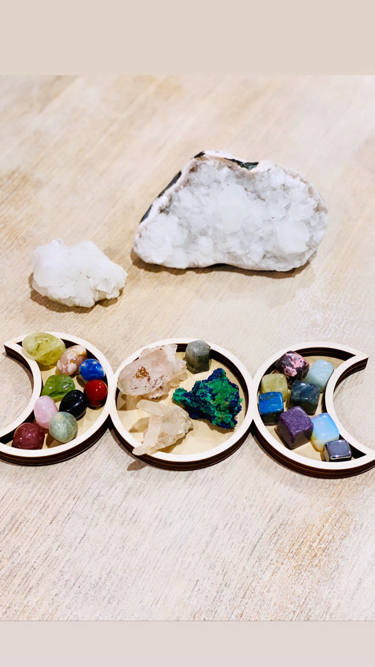 Triple Moon Tray