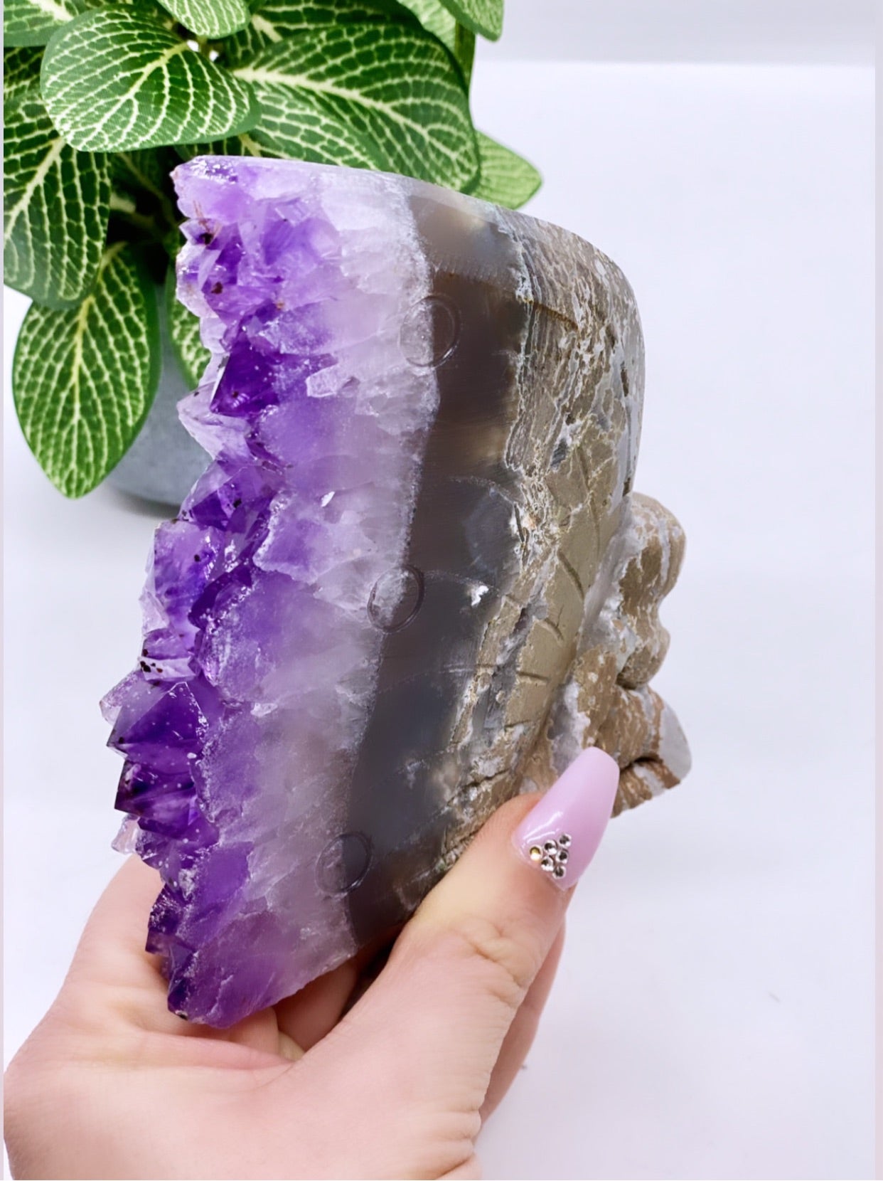 Amethyst Cluster Fairy