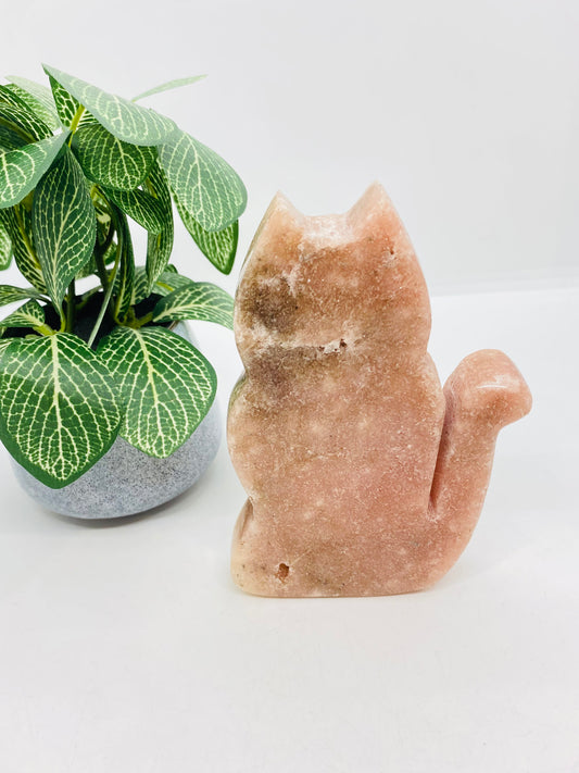 Pink Amethyst Cat