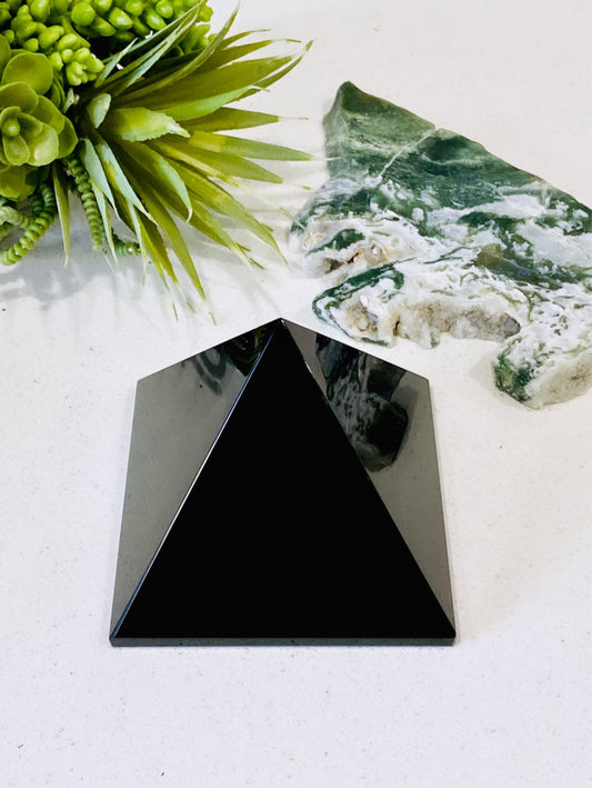 Obsidian Pyramid - Large