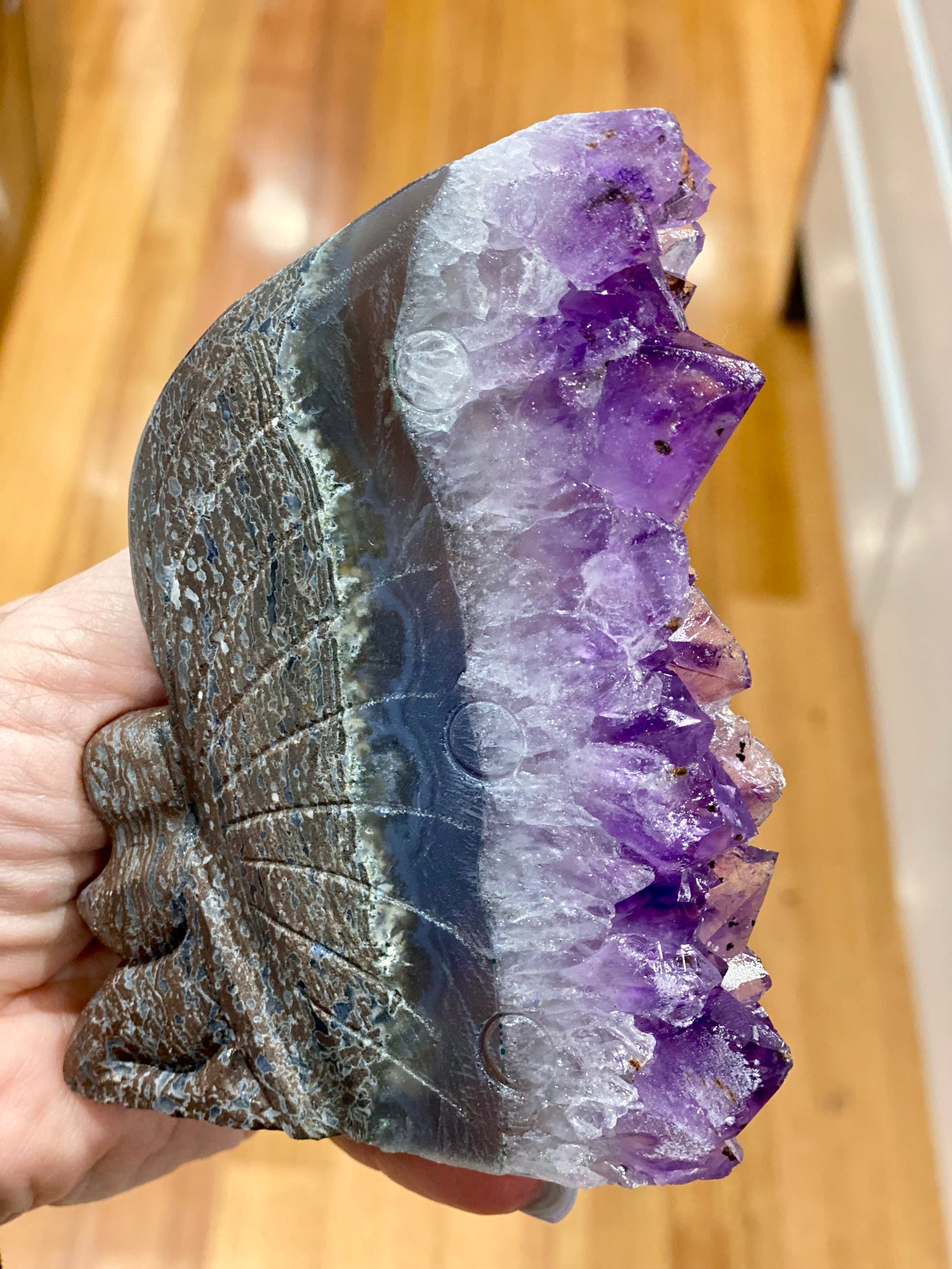 Amethyst Cluster Fairy
