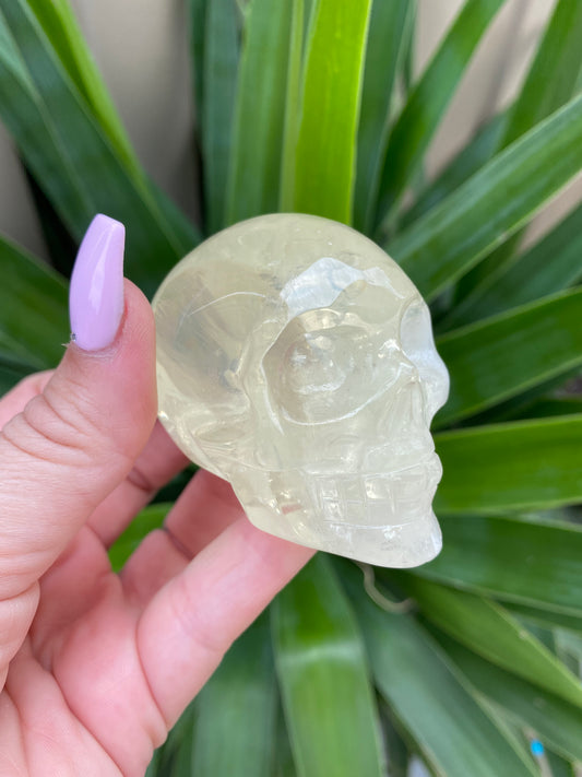 Citrine Skull