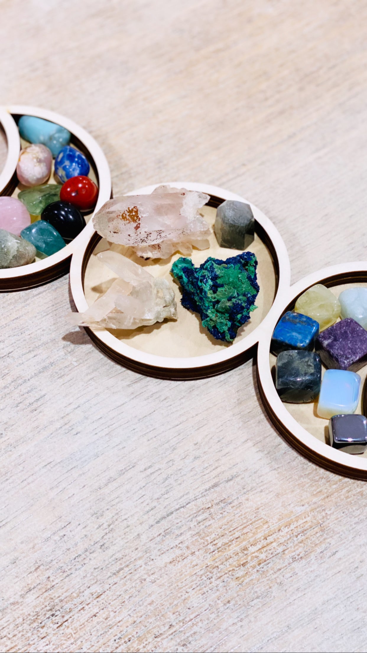 Triple Moon Tray