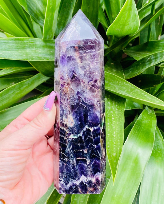 Chevron Amethyst Tower
