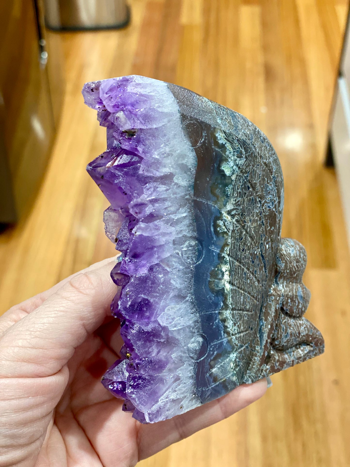 Amethyst Cluster Fairy