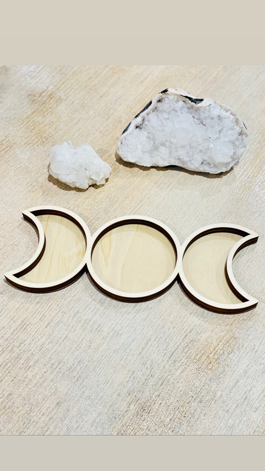 Triple Moon Tray