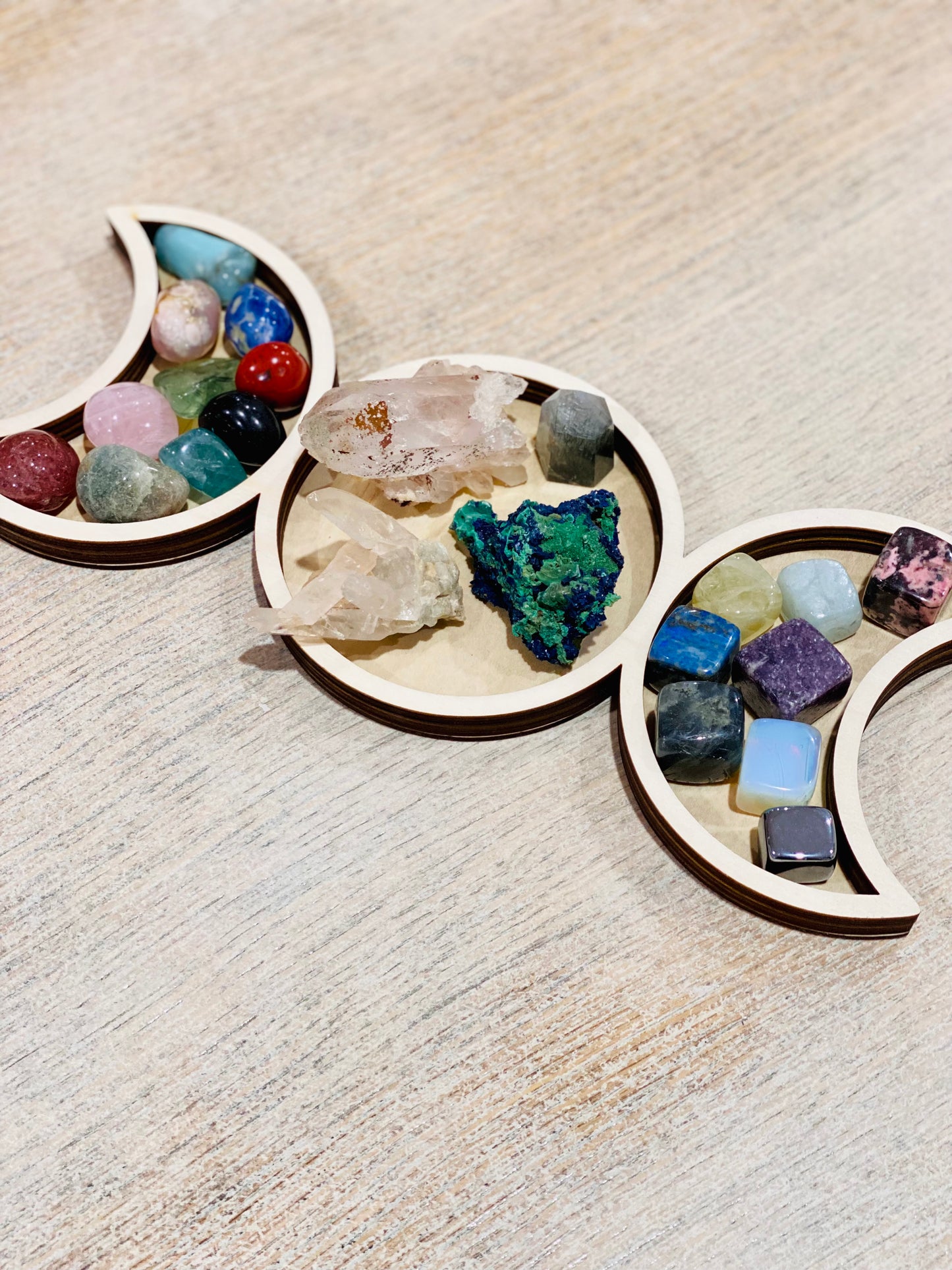 Triple Moon Tray